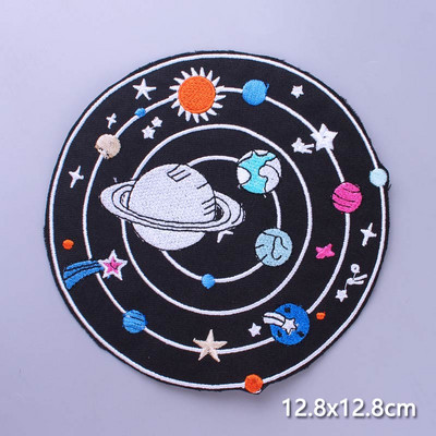 Pulaqi Mountain Waves plaaster rõivastele Loodusreisid plaastrid riietel DIY Camping sulav plaaster Applqiue tikitud plaastrid