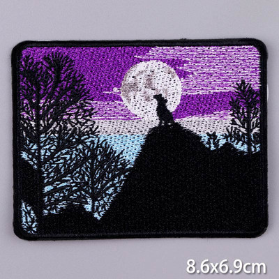 Pulaqi Mountain Waves plaaster rõivastele Loodusreisid plaastrid riietel DIY Camping sulav plaaster Applqiue tikitud plaastrid