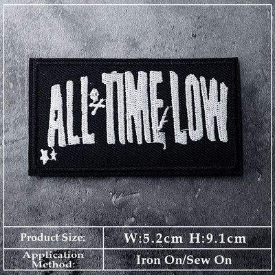 BAND DIY Vez Flaster Aplikacija Peglanje odjeće Pribor za šivanje Dekorativni flasteri PUNK ROCK METAL GLAZBA