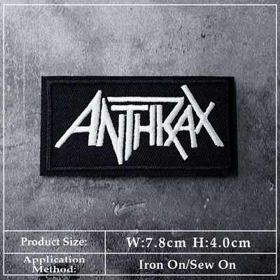 BAND DIY Vez Flaster Aplikacija Peglanje odjeće Pribor za šivanje Dekorativni flasteri PUNK ROCK METAL GLAZBA