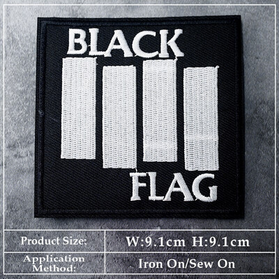 BAND DIY Vez Flaster Aplikacija Peglanje odjeće Pribor za šivanje Dekorativni flasteri PUNK ROCK METAL GLAZBA