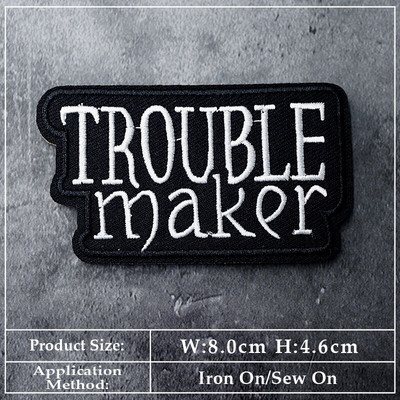 BAND DIY Vez Flaster Aplikacija Peglanje odjeće Pribor za šivanje Dekorativni flasteri PUNK ROCK METAL GLAZBA