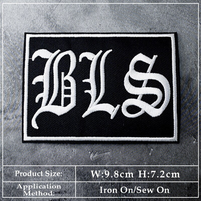 BAND DIY Vez Flaster Aplikacija Peglanje odjeće Pribor za šivanje Dekorativni flasteri PUNK ROCK METAL GLAZBA