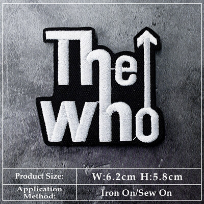 BAND DIY Vez Flaster Aplikacija Peglanje odjeće Pribor za šivanje Dekorativni flasteri PUNK ROCK METAL GLAZBA