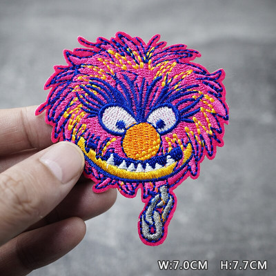 SKULL HEART EYE DIY Παιδικά μπαλώματα κέντημα για μπλουζάκι Σίδερο σε απλικέ Ρούχα Τζιν Αυτοκόλλητα Σήματα Parche ROCK MUSIC PUNK