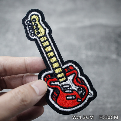 SKULL HEART EYE DIY Παιδικά μπαλώματα κέντημα για μπλουζάκι Σίδερο σε απλικέ Ρούχα Τζιν Αυτοκόλλητα Σήματα Parche ROCK MUSIC PUNK