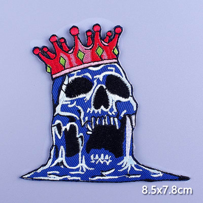 Money On Fire Patch Σίδερο σε μπαλώματα σε ρούχα απλικέ Μπουφάν ραπτικής Ρίγες Κεντημένο σήμα Fusible Patch Φτηνά πράγματα