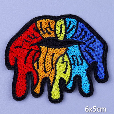 Money On Fire Patch Σίδερο σε μπαλώματα σε ρούχα απλικέ Μπουφάν ραπτικής Ρίγες Κεντημένο σήμα Fusible Patch Φτηνά πράγματα