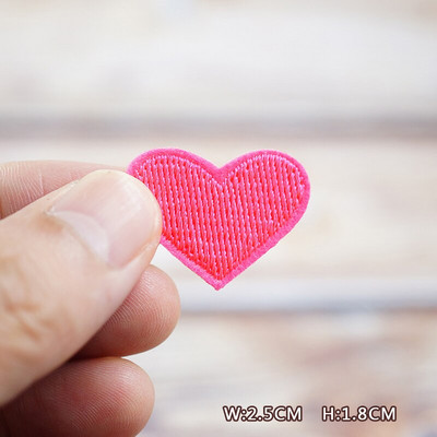 Boja Srce Plavo Zeleno Bijelo Crno Uradi sam zakrpe Vez za majice Peglanje na aplikacijama Odjeća Traperice Naljepnice Bedževi Parche