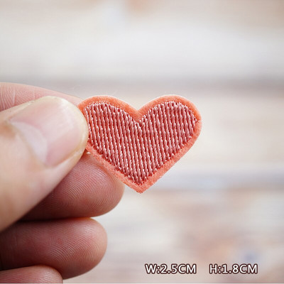 Boja Srce Plavo Zeleno Bijelo Crno Uradi sam zakrpe Vez za majice Peglanje na aplikacijama Odjeća Traperice Naljepnice Bedževi Parche