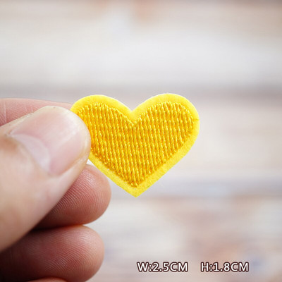 Boja Srce Plavo Zeleno Bijelo Crno Uradi sam zakrpe Vez za majice Peglanje na aplikacijama Odjeća Traperice Naljepnice Bedževi Parche