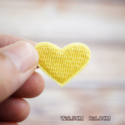 Boja Srce Plavo Zeleno Bijelo Crno Uradi sam zakrpe Vez za majice Peglanje na aplikacijama Odjeća Traperice Naljepnice Bedževi Parche