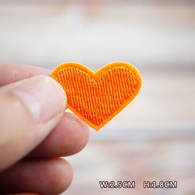 Boja Srce Plavo Zeleno Bijelo Crno Uradi sam zakrpe Vez za majice Peglanje na aplikacijama Odjeća Traperice Naljepnice Bedževi Parche