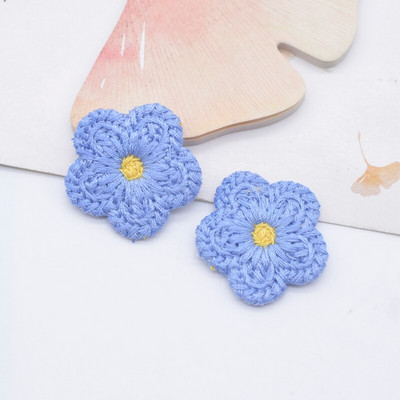 20 tk 25 mm villane lilleline aplikatsioon isetegemise jaoks riided müts kingad käsitöö õmblustarbed plaastrid peakatted juukseklambrid kaunistustarvikud