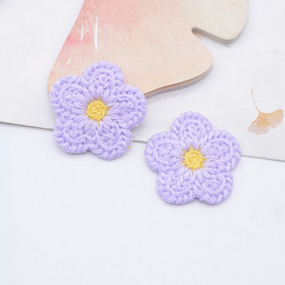 20 tk 25 mm villane lilleline aplikatsioon isetegemise jaoks riided müts kingad käsitöö õmblustarbed plaastrid peakatted juukseklambrid kaunistustarvikud