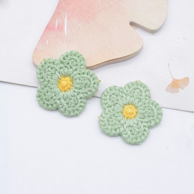 20 tk 25 mm villane lilleline aplikatsioon isetegemise jaoks riided müts kingad käsitöö õmblustarbed plaastrid peakatted juukseklambrid kaunistustarvikud