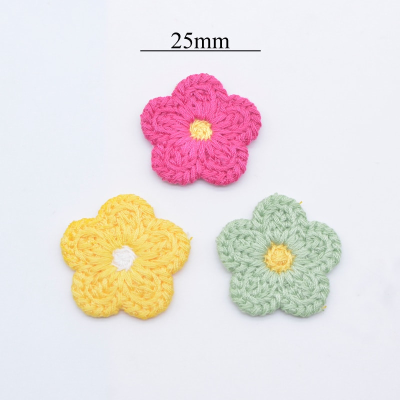 20 tk 25 mm villane lilleline aplikatsioon isetegemise jaoks riided müts kingad käsitöö õmblustarbed plaastrid peakatted juukseklambrid kaunistustarvikud