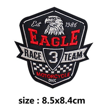 Pulaqi Diy Viper Badge Biker Patches Punk Skull For Clothing Embroidery Sticker Stripes on Clothes Military Patch Wholesale H