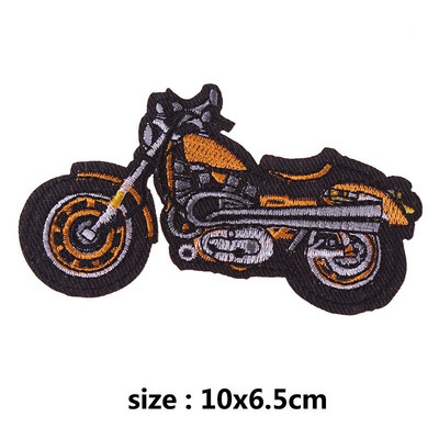 Pulaqi Diy Viper Badge Motoros foltok Punk koponya ruházathoz Hímzés matrica csíkok ruhákon Katonai tapasz nagykereskedés H