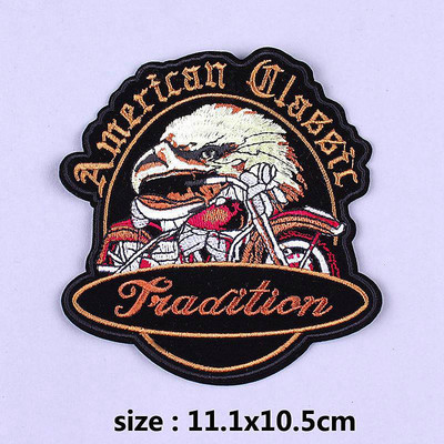 Pulaqi Diy Viper Badge Motoros foltok Punk koponya ruházathoz Hímzés matrica csíkok ruhákon Katonai tapasz nagykereskedés H