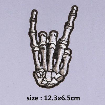 Pulaqi Diy Viper Badge Motoros foltok Punk koponya ruházathoz Hímzés matrica csíkok ruhákon Katonai tapasz nagykereskedés H