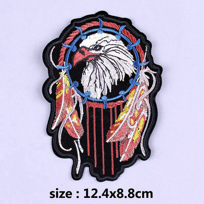 Pulaqi Diy Viper Badge Motoros foltok Punk koponya ruházathoz Hímzés matrica csíkok ruhákon Katonai tapasz nagykereskedés H