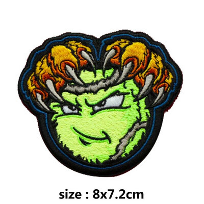 Pulaqi Diy Viper Badge Motoros foltok Punk koponya ruházathoz Hímzés matrica csíkok ruhákon Katonai tapasz nagykereskedés H