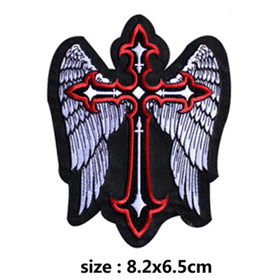 Pulaqi Diy Viper Badge Motoros foltok Punk koponya ruházathoz Hímzés matrica csíkok ruhákon Katonai tapasz nagykereskedés H