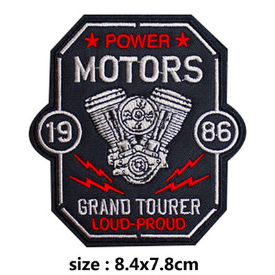 Pulaqi Diy Viper Badge Motoros foltok Punk koponya ruházathoz Hímzés matrica csíkok ruhákon Katonai tapasz nagykereskedés H