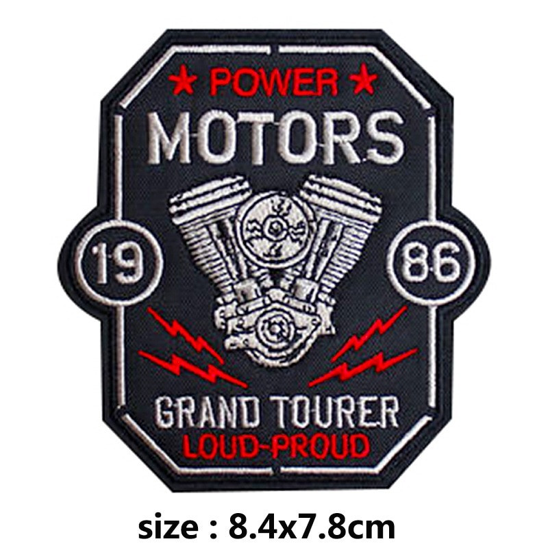 Pulaqi Diy Viper Badge Motoros foltok Punk koponya ruházathoz Hímzés matrica csíkok ruhákon Katonai tapasz nagykereskedés H