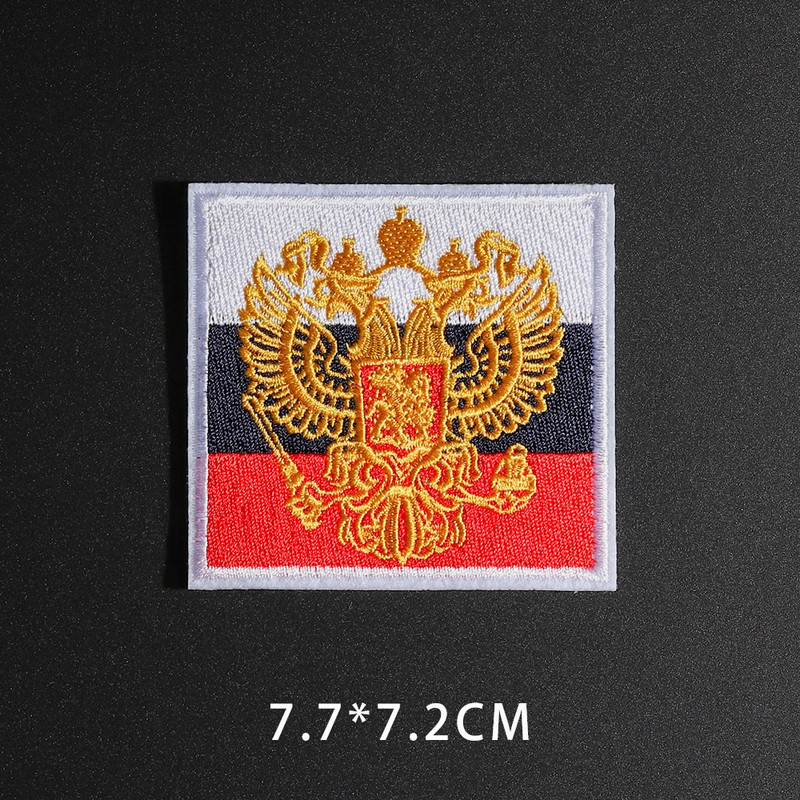 Erinevad stiilid Venemaa lipp Riiklik embleemi plaaster, piloot Venemaa sõjaväelased sõjaväepolitsei ribad armee sõduri plaastrid