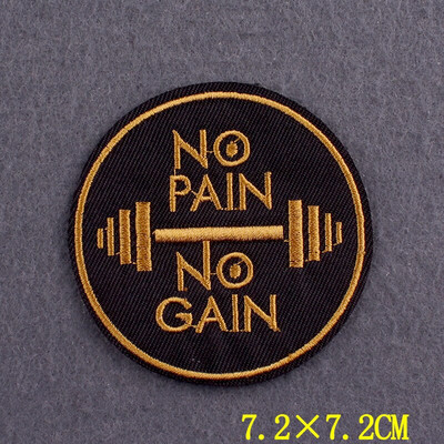 Κεντημένο μπάλωμα Θετικές λέξεις Μπαλώματα σε ρούχα DIY Γράμμα Σίδερο σε μπάλωμα για ένδυση Σήματα σλόγκαν σε αξεσουάρ σακιδίου