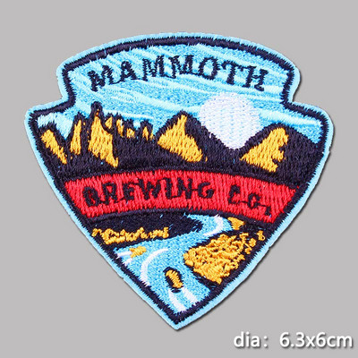 Pulaqi Mountain Travel Patch Patch Broderie Patch-uri de călcat pentru îmbrăcăminte Explorați Natura Călătorie Pânză decor parche ropa