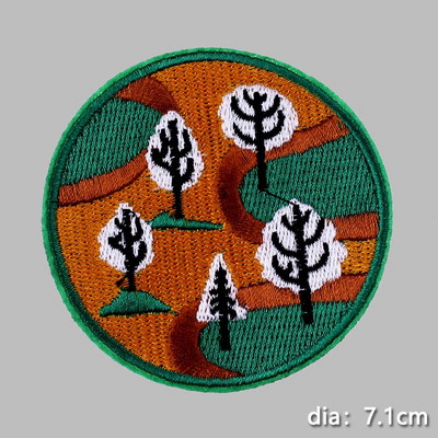 Pulaqi Mountain Travel Patch Patch Broderie Patch-uri de călcat pentru îmbrăcăminte Explorați Natura Călătorie Pânză decor parche ropa