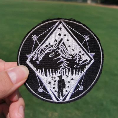 Prajna UFO zakrpa Iron On zakrpe za odjeću Termoljepljive izvezene zakrpe za odjeću Vanzemaljska zakrpa za odjeću Jakne DIY