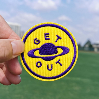 Prajna UFO zakrpa Iron On zakrpe za odjeću Termoljepljive izvezene zakrpe za odjeću Vanzemaljska zakrpa za odjeću Jakne DIY