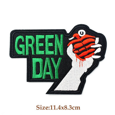 ROKIBÄND Triikimine Plaastritel Riie parandamine Kaunistamine Riided Rõivad Õmblemine Kaunistused Aplikatsioonid Märgid Heavy Metal MUUSIKA