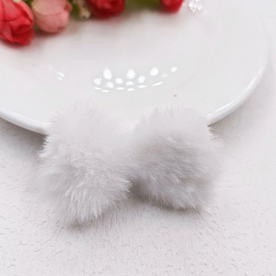 30Pcs/Lot 5.8*3.5CM plišana mašna za DIY ukrase za kosu Štipaljka za kosu Mašne Dekoracija Dodaci Odjeća Šeširi Cipele Zakrpe za šivanje