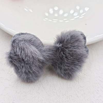 30Pcs/Lot 5.8*3.5CM plišana mašna za DIY ukrase za kosu Štipaljka za kosu Mašne Dekoracija Dodaci Odjeća Šeširi Cipele Zakrpe za šivanje