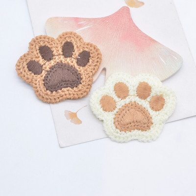 10 tk Cartoon karu käpa villa aplikatsioon isetegemise jaoks beebiriided müts kingad õmblemine plaastrid peakatted juukseaasad klambrid dekoratiivtarvikud