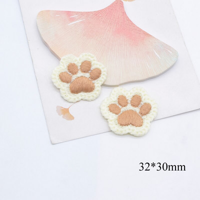 10 tk Cartoon karu käpa villa aplikatsioon isetegemise jaoks beebiriided müts kingad õmblemine plaastrid peakatted juukseaasad klambrid dekoratiivtarvikud