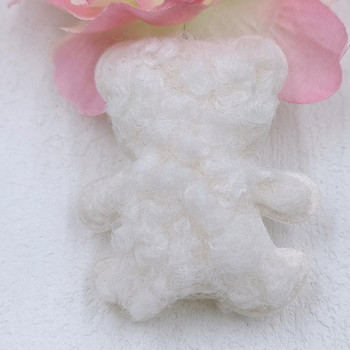 40τμχ 5*5,5cm Furry Bear Padded Applique For DIY Headwear Crafts Patches Διακοσμητικά Αξεσουάρ ρούχων