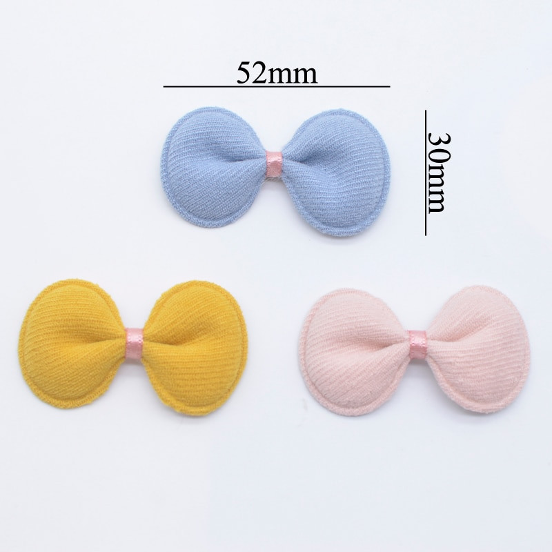 20 τμχ 52*30 χιλιοστά υφασμάτινο με επένδυση με παπιγιόν απλικέ για DIY Καπέλα Ρούχα Μπαλώματα καπέλων Κολάν Κάλτσες ποδιών Αξεσουάρ ραπτικής διακόσμησης