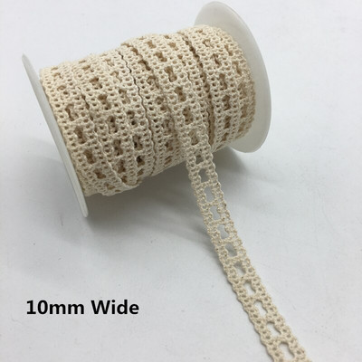 2 γιάρδες/παρτίδα Ενδύματα Ραπτικό Ύφασμα Ιβουάρ Κρέμα Μαύρο Διακοσμητικό Βαμβακερό Δαντελένιο Ύφασμα Κορδέλα Χειροποίητα Αξεσουάρ