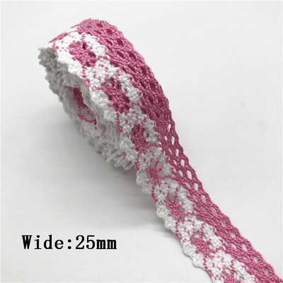 2 γιάρδες/παρτίδα Ενδύματα Ραπτικό Ύφασμα Ιβουάρ Κρέμα Μαύρο Διακοσμητικό Βαμβακερό Δαντελένιο Ύφασμα Κορδέλα Χειροποίητα Αξεσουάρ