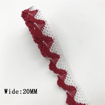 2 γιάρδες/παρτίδα Ενδύματα Ραπτικό Ύφασμα Ιβουάρ Κρέμα Μαύρο Διακοσμητικό Βαμβακερό Δαντελένιο Ύφασμα Κορδέλα Χειροποίητα Αξεσουάρ