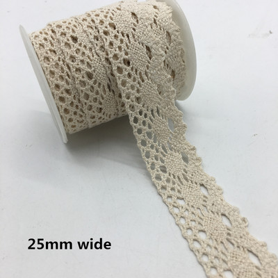 2 γιάρδες/παρτίδα Ενδύματα Ραπτικό Ύφασμα Ιβουάρ Κρέμα Μαύρο Διακοσμητικό Βαμβακερό Δαντελένιο Ύφασμα Κορδέλα Χειροποίητα Αξεσουάρ