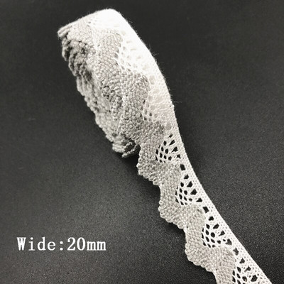 2 γιάρδες/παρτίδα Ενδύματα Ραπτικό Ύφασμα Ιβουάρ Κρέμα Μαύρο Διακοσμητικό Βαμβακερό Δαντελένιο Ύφασμα Κορδέλα Χειροποίητα Αξεσουάρ