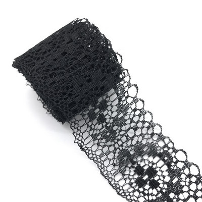 5 jardi 35 mm čipkaste vrpce bilateralne rukotvorine izvezene čipkane tkanine ukrasi čipkane vrpce DIY šivaći obrti