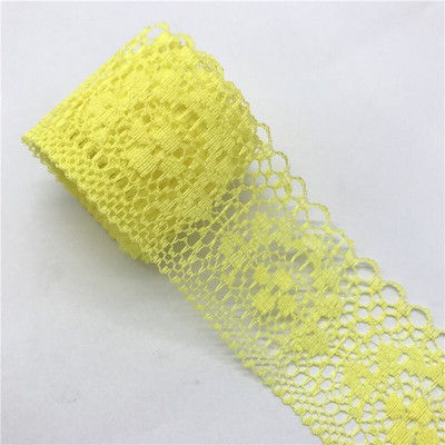 5 jardi 35 mm čipkaste vrpce bilateralne rukotvorine izvezene čipkane tkanine ukrasi čipkane vrpce DIY šivaći obrti